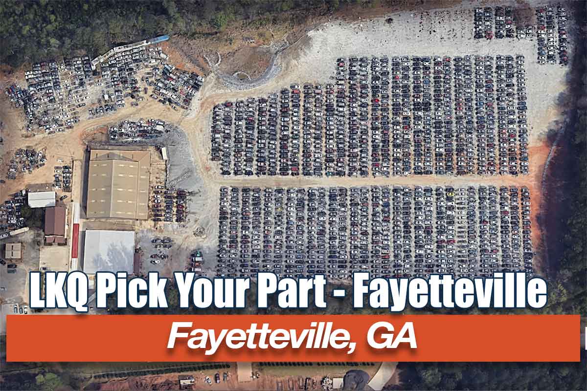 LKQ Pick Your Part - Fayetteville Salvage yard at 155 Roberts Rd