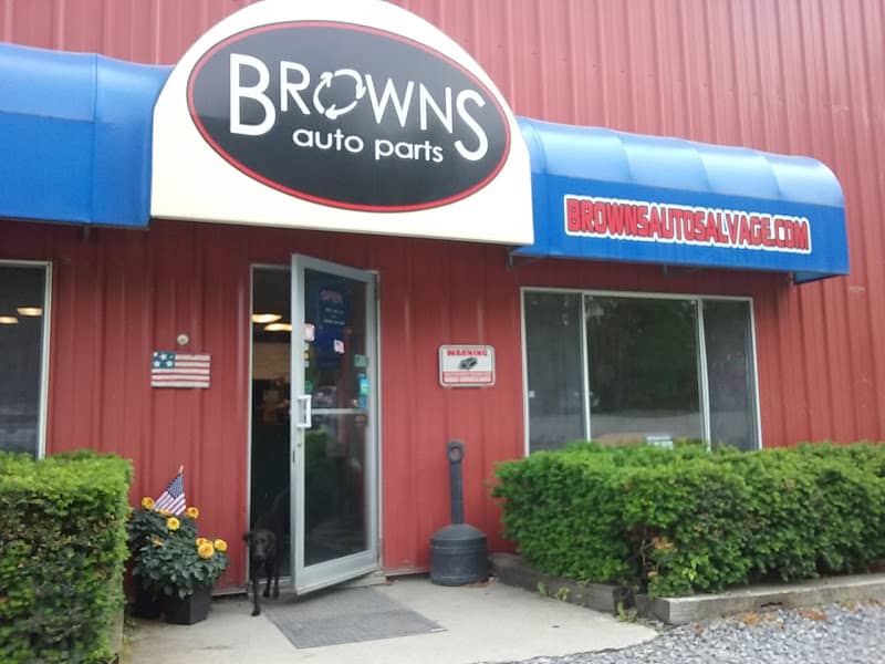 Brown&apos;s Auto Salvage Auto parts store at 170 Depot Terrace