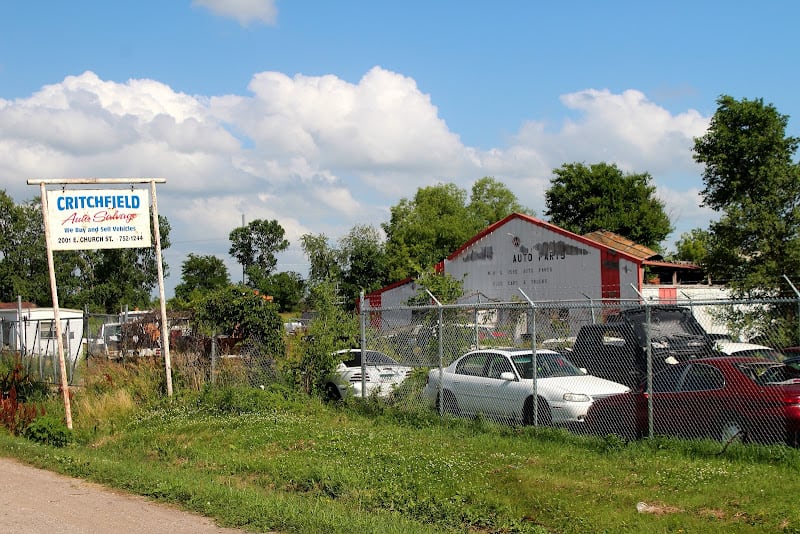 Critchfield Auto Salvage Used car dealer at 2001 E Church St