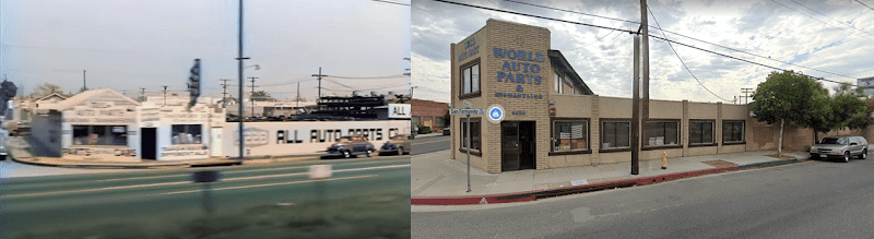 World Auto Parts Used auto parts store at 5228 San Fernando Rd