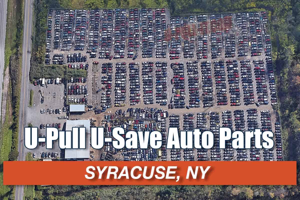 Aerial Photo of U-Pull U-Save Auto Parts - Junk Car Buyer at 7030 Myers Rd, Syracuse, NY 13057