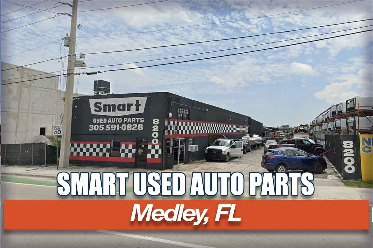 SMART USED AUTO PARTS at 8200 NW 74th St, Medley, FL 33166