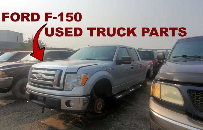 Buy Used Ford F-150 Truck Parts at a Local Junkyard